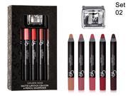 Golden Rose Matte Lipstick Crayon Jumbo Lip Pencil with Jumbo Sharpener in Gi...