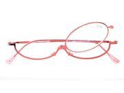 Eyekepper Women Making Up Reading Glasses With One Flip up Lenses Red 4.0