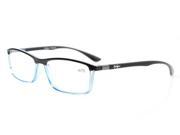 Eyekepper Reading Glasses Clear Vision Stylish Look Unique Hinges Black Blue 2.0