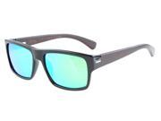 Eyekepper Quality Spring Hings Wood Temples Polarized Sunglasses Green Mirror