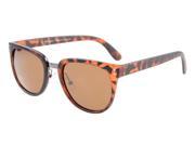 Eyekepper Retro Oversize Polarized Sunglasses Tortoiseshell Brown Lens