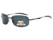 Eyekepper Metal Frame Fishing Golf Cycling Flying Outdoor Polarized Sunglasses Gunmetal