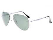 Eyekepper Titanium Style Rimless Polarized Sunglasses G15 Lens