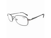 Eyekepper Metal Frame Spring Hinged Arms Reading Glasses +2.5 Eyekepper Metal Frame Spring Hinged Arms Reading Glasses +2.5