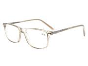 Eyekepper TR90 Frame Classic Spring Hinges Reading Glasses Stylish Crystal Clear Vision Grey Frame +1.5 Eyekepper TR90 Frame Classic Spring Hinges Reading Glasses Stylish Crystal Clear Vision Grey Frame +1.5