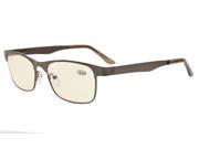 Eyekepper Metal Frame Spring Hinge Computer Reading Glasses Readers (Yellow Lens, +2.5) Eyekepper Metal Frame Spring Hinge Computer Reading Glasses Readers (Yellow Lens, +2.5)
