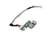 New Dc Power Jack Board with USB Port Cable 90w for Hp Pavilion Dv6000 F700 V6000 V6700 Da0at8tb8f2