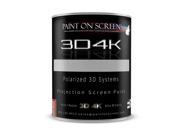 Paint on Screen 3D4K 3D and 4K Ready Smooth Coating Projector Screen Paint with 3.8 Gain Quart