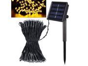 Jiawen Waterproof IP65 10M 100leds Solar Powered LED String lights for Garden Yard Home and Holiday Decorations string lights
