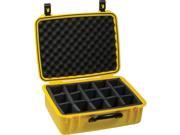 Seahorse SE 720D Waterproof Protective Hardcase with Adjustable Divider Tray Yellow