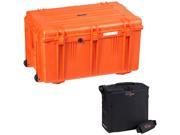 Explorer Cases 7641KTOO 7641 Case with Custom Removable Padded Divider Bag for Cameras or Similar Electronic Gear and Organizer Lid Panel Orange