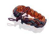 Gemini New Unisex Leather And Hemp Plaited Surfer Wristband Bracelets Great Valentine s Day Gifts Gm097D Size Fit 5 inches 10 inches Wristband Multicolored