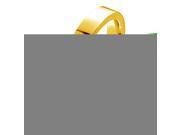 Gemini Flat Court 18K Gold Filled Anniversary Wedding Titanium Ring width 4mm US Size 9.25 Valentine s Day Gift