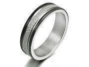 Gemini Women s Muti Tone Promise Anniversary Couple Wedding Titanium Ring width 4mm US Size 5.25 Valentine s Day Gift