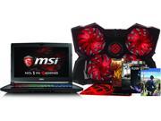XOTIC MSI GT62VR Dominator w FREE BUNDLE! Virtual Reality Laptop Computer i7 7700HQ 16GB RAM 512GB SSD 1TB HDD NVIDIA®GeForce® GTX 1070 8GB 15.6 Full