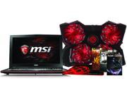 XOTIC MSI GP62MVR Leopard Pro FREE BUNDLE! 15.6 FHD eDP Vivid Color 94% Gaming Laptop with Intel Core i7 7700HQ Nvidia GTX 1060 3GB 16GB 2400MHz Ram 1TB S