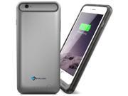iPhone 6 Battery Case Stalion® Stamina Rechargeable Extended Charging Case 3100mAh Space Gray [Apple MFi Certified ] for Apple iPhone 6 iPhone 6s 4.7 Inche