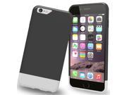 iPhone 6 Case Stalion® Slider Series Matte UV Textured Sliding Style Protective Slim Hard Case for Apple iPhone 6s iPhone 6 4.7 Inch Jet Black Powder White