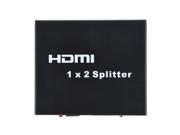 ABLEGRID 1X2 Powered Hdmi Super Mini Splitter for Full Hd 1080P with 3D Capability