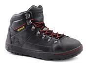 Caterpillar SureGrip Mens Brode Hi SG Steel Toe Black Red Slip Resistant Work Shoes Slip Resistant Work Boots 9M
