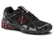 New Balance SureGrip Mens 570 SG Black Red Trail Running Athletic Slip Resistant Work Shoes 8.5M