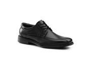 Dockers SureGrip Mens Partner Black Run Off Lace Up Slip Resistant Work Shoes 10.5M