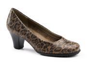 Aerosoles SureGrip Womens Red Hot SG Leopard Work Shoes 6.5M