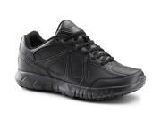Keuka SureGrip Womens Galley Black Athletic Slip Resistant Work Shoes 5.5W