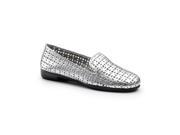 Aerosoles SureGrip Womens You Betcha SG Silver Work Shoes 8.5M