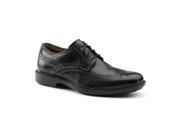 Dockers SureGrip Mens Russell Black Wingtip Oxford Slip Resistant Work Shoes 13M