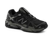 New Balance SureGrip Womens 570 SG Black Silver Trail Running Athletic Slip Resistant Work Shoes 5.5M