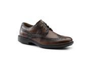 Dockers SureGrip Mens Russell Tan Wingtip Oxford Slip Resistant Work Shoes 13M