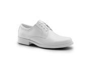 Keuka SureGrip Mens Equity White Dress Slip Resistant Work Shoes 7.5M