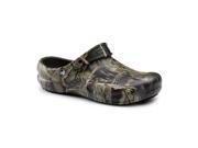 Crocs SureGrip Bistro Clogs Slip Resistant Work Shoes Realtree Camo Chef Kitchen Shoes for Men and Women 9M