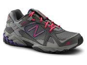 New Balance SureGrip Womens 570 SG Grey Purple Pink Trail Running Athletic Slip Resistant Work Shoes 6.5M