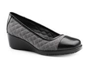 Aerosoles SureGrip Womens First Attempt SG Grey Black Work Shoes 8.5M