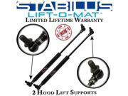 Qty 2 Stabilus SG437007 Rear Hood Lift Supports Struts Shocks Springs 62175300 sg437007