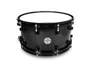 MPX Series Maple Snare Drum Transparent Black Finish 14 x 8