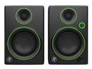 Mackie CR3 Pair Powered Multimedia Monitor Speakers Studio Design