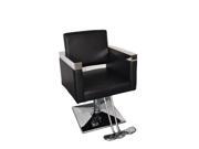 Barberpub Classic Hydraulic Barber Chair Salon Spa Styling Beauty Equipment Black 8823