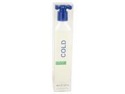 COLD by Benetton for Men Eau De Toilette Spray 3.4 oz