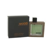 He Wood Rocky Mountain Wood by Dsquared2 for Men Eau De Toilette Spray 3.4 oz