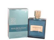 Mauboussin Pour Lui Time Out by Mauboussin for Men Eau De Parfum Spray 3.4 oz