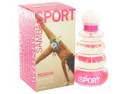 Samba Sport by Perfumers Workshop for Women Eau De Toilette Spray 3.3 oz
