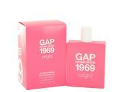 Gap 1969 Bright by Gap for Women Eau De Toilette Spray 3.4 oz