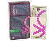 B United Jeans by Benetton for Women Eau De Toilette Spray 3.3 oz