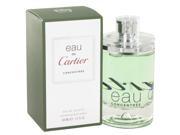 EAU DE CARTIER by Cartier for Women Eau De Toilette Spray Concentree Unisex 3.4 oz