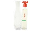HOT by Benetton for Women Eau De Toilette Spray 3.4 oz