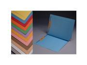 14pt Color Folders Full Cut 2 Ply END TAB Letter Size Fastener Pos 1 3 1 1 2 Expansion Box of 50