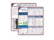 ComplyRight Fed State Kansas Compliance Labor Law Poster Kit Laminated 24 x 24 1 set per pack